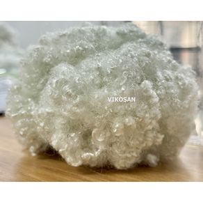 Fibra siliconada hueca conjugada de poliéster reciclado de alto alto poder de elevación (HCS) 15D 64mm para colchones - ¡Gran oferta desde Vietnam! - Product Image 1