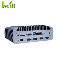 Caja de metal de aluminio de 8ª/9ª generación a un precio razonable, Mini PC 2 * USB3.0 6 * compatible con Linux Pfsense, características integradas de la computadora