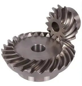 Custom Steel Stainless Spiral Bevel Gear Crown Wheel And Pinion