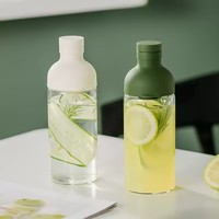L New Cold Extract Beverage Bouteille à boire réutilisable Jar Juice Beverage Container Bouteilles d'eau en verre