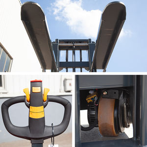 Apilador Eléctrico KOTAI KCL1504, Capacidad de Carga <span class=keywords><strong>1.5</strong></span> Toneladas, Altura de Elevación 2.5m, Mástil de Dos Etapas para Uso en Interiores, Montacargas - Product Image 5