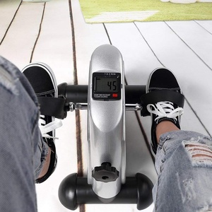 Mini vélo d'exercice avec écran LCD, pédalier d'exercice sous le bureau, cycle d'exercice pour les <span class=keywords><strong>bras</strong></span> et les jambes, pédalier de pied, marchepied - Product Image 3