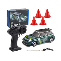 Mini voiture de drift à quatre roues motrices 1/64, voiture télécommandée électrique haute vitesse pour enfants, jouets Roblox pour enfants