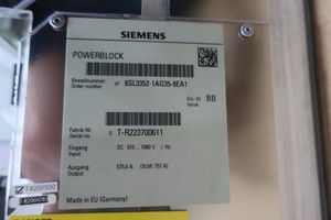 Module d'alimentation PLC Sinamics 675-1080V 575A 6SL3352-1AG35-8EA1 - Product Image 5