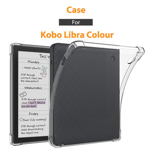 Funda blanda Ereader para <span class=keywords><strong>Kobo</strong></span> Libra Clara Color <span class=keywords><strong>Elipsa</strong></span> <span class=keywords><strong>2E</strong></span> 2 Hd Sage 7 pulgadas E Reader Ebook Tablet Digital Clear Tpu Pbk155 Laudtec - Product Image 1