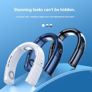 D07 Xách Tay Mini USB Sạc Cổ Fan Mới Nhỏ Treo Điện Lười Biếng Fan Với 1-Năm Bảo Hành Người Tiêu Dùng Điện Tử - Product Image 2