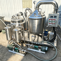 Sugar Syrup Thickener Vacuum Low Temperature Vacuum Evaporator Concentrator Sugar Syrup Evaporator Sugar Syrup Concentrator
