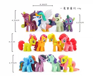 Petite poupée licorne Princesse de l'Univers, jouet mignon pour fille, cadeau de maternité, ornements de gâteau Cheval Arc-en-ciel - Product Image 3