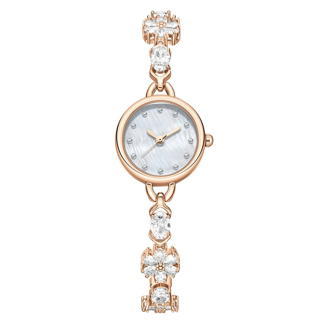 2026 Flower Bracelet Luxury Design Sophistication Waterproof Ladies' Quartz Watch Wholesale Custom