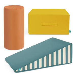 Structure d'escalade multifonctionnelle pour enfants avec toboggan, tapis de jeu intérieur en EVA, tapis de ramper pour bébé, usage domestique, unisexe, 2 à 4 ans - Product Image 4