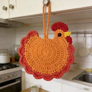 Porte-gobelet décoratif en forme de dinde et de poussin pour la cuisine et la salle à manger, idéal pour les fêtes et les événements festifs - Product Image 4