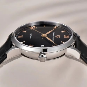 Montres mécaniques pour hommes d'affaires PAGANI DESIGN 40MM NH35, verre saphir de luxe, étanches 10 bars, montres automatiques pour hommes, cadeau - Product Image 5