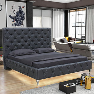 Кровать принцессы с высокой посадкой и кристаллами в стиле принцессы - Product Image 1