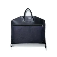 फैक्टरी मूल्य कोई Moq परिधान बैग जेब के साथ अनुकूलित नायलॉन सिलाई चमड़े सूट बैग कस्टम परिधान बैग