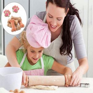 Puppy Dog Paw & Bone Shaped Molds Dishwasher Safe Premium Silicone Cake Mold Biscuit Chocolate <b>Cookies</b> Baking Pans - Product Image 6