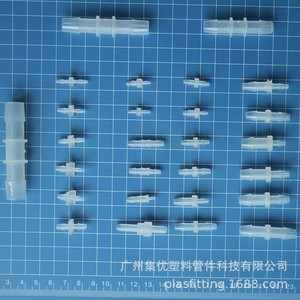 ข้อต่อทีพลาสติก PP ไนลอนแบบตรง ลดขนาด 3.2-12.7 มม. โปร่งใส สำหรับท่อยาง - Product Image 3