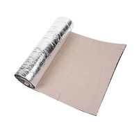 Feuille d'isolation thermique en mousse NBR avec feuille d'aluminium pour bouclier thermique et protection thermique du moteur automobile