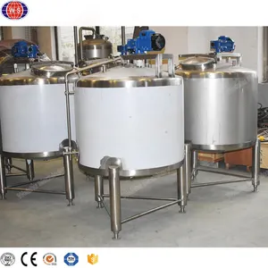 Factory Price Stainless Steel Mixing Tank Liquid Mixing Heating Jacketed Mixing Tank With Stirrer