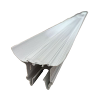 Lentille linéaire extrudée en PMMA acrylique |   Bande diffuseur LED transparente |   Coupe de Précision