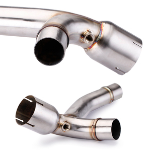 GSXR1000 <span class=keywords><strong>GSX</strong></span> ท่อไอเสีย R1000 <span class=keywords><strong>GSX</strong></span>-<span class=keywords><strong>1000R</strong></span> 2009-2011, ท่อไอเสียแบบเต็มท่อเชื่อมต่อตรงกลางท่อไอเสีย - Product Image 4