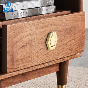 JAYHOO Tiradores de Latón Estilo Chino para Muebles, Forma Geométrica, Herrajes Duraderos para Cajones - Product Image 3