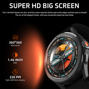Reloj Inteligente HW17 Pro+ Resistente <span class=keywords><strong>y</strong></span> Ligero, Pantalla TFT Cuadrada de 1.46 Pulgadas, Resistente al Agua IP67, <span class=keywords><strong>con</strong></span> Chat GPT, Respuesta a Mensajes de Voz, Reproducción de Música - Product Image 6