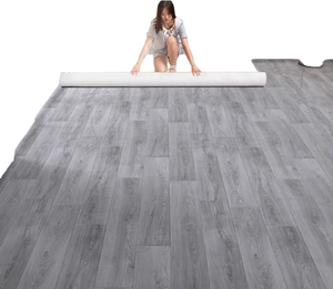 Revêtement de sol commercial SPC, épaisseur 6 mm, imperméable, système de clic, aspect bois, vinyle, résistant, pour bureau, OEM - Product Image 1
