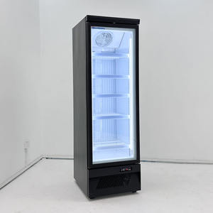 Vente en gros Affichage <span class=keywords><strong>de</strong></span> haute qualité Supermarché Maison Réfrigérateur vertical Congélateur commercial Congélateur à glace à porte en verre - Product Image 3