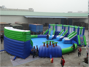 Comercial de <span class=keywords><strong>playa</strong></span> inflable parque de agua para niños y padres - Product Image 2