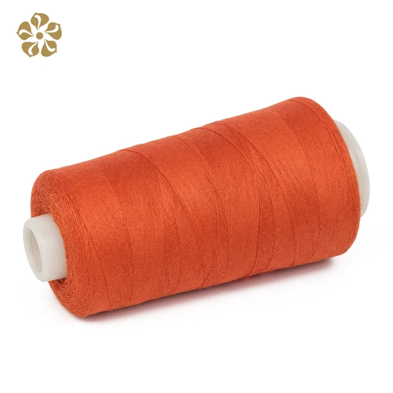 100% Recycled spun polyester yarn sewing thread 40S/2 Tex 40