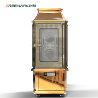 Four à circulation d'air chaud commercial professionnel 500L pour rôtir poulet canard agneau cochon avec certification CE ISO