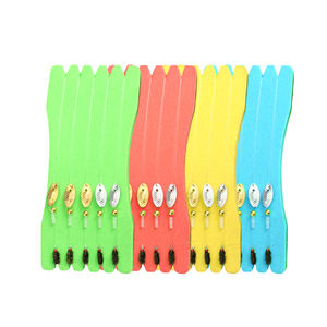 LUSHAZER Pêche à la mouche Spinner Rig Trout Float Spoon Lure Set Willow Blade Fly Hook Crappie Panfish Bass Hook Tackle Kit - Product Image 1