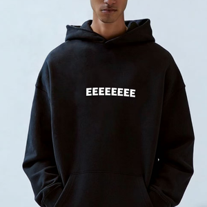 Sudadera con capucha ESS de Esiatls, de algodón, unisex, gruesa, cómoda y elegante, de la marca <span class=keywords><strong>Casablanca</strong></span>, con letras estampadas y diseño de lazo. - Product Image 2