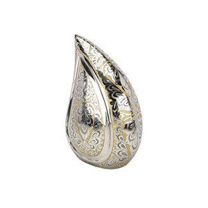 Cendres en métal sculptées à la main tenant une urne de crémation et de souvenirs Urnes de crémation durables de vente chaude au prix le plus bas - Product Image 3