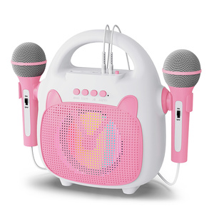CH-009 d'usine Enfants USB TF Carte FM Radio Portable Portable Karaoké Haut-parleur avec Micro <span class=keywords><strong>Filaire</strong></span> Mignon <span class=keywords><strong>Bluetooth</strong></span> Haut-parleur - Product Image 2