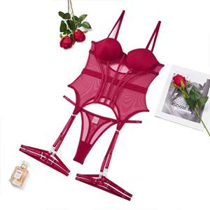 Осенний новый высококачественный костюм с разрезом для коррекции фигуры со стальным кольцом, удобное Сетчатое дышащее твердое регулирующее устройство - Product Image 6