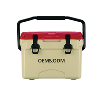 Glacière rigide rotomoulée en plastique moderne 12QT, type sac à dos, isotherme pour aliments, prix usine