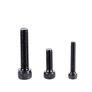 Sán Đầu Hongsheng Lớp 12 Din912 Đen An Ninh Vít Carbon Thép <span class=keywords><strong>Hex</strong></span> Ổ Cắm Tay Vít Với Trung Tâm Pin - Product Image 1