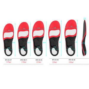 Plantillas Ortopédicas JOGHN con Soporte de Arco de 3.5cm, Amortiguación de Gel de Alta Densidad PU, Absorción de Impactos de Doble Zona - Product Image 4