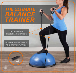 ONESTARSPORTS # Nueva llegada Pilates Fitness Colorido Estabilidad Pelota <span class=keywords><strong>Yoga</strong></span> Equilibrio <span class=keywords><strong>Media</strong></span> pelota - Product Image 3