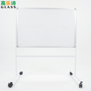 <span class=keywords><strong>Tableau</strong></span> blanc mobile double orientation Gaoleshi, horizontal et vertical, magnétique, avec plateau pliable - Product Image 1