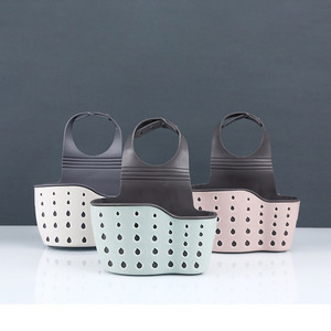 Plastica doppio strato rubinetto lavello scollatura porta sapone regolabile spugna porta accessori da cucina - Product Image 3