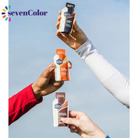 Sachets Plats Imprimés sur Mesure Thermoscellables en Forme de Bouteille pour Liquides, Boissons, Échantillons, Miel et Gels Énergétiques
