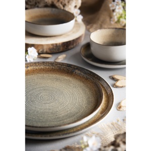 Bol en céramique Excelsa Demetra 14,5x14,5x6,5 cm multicolore, lot de 6 - Product Image 3