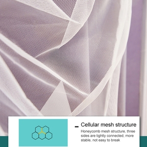 มุ้งกันฝุ่นขนาด200x220ซม. ตาข่ายกันฝุ่นแบบหนาสำหรับติดตั้งในบ้านฟรี - Product Image 6