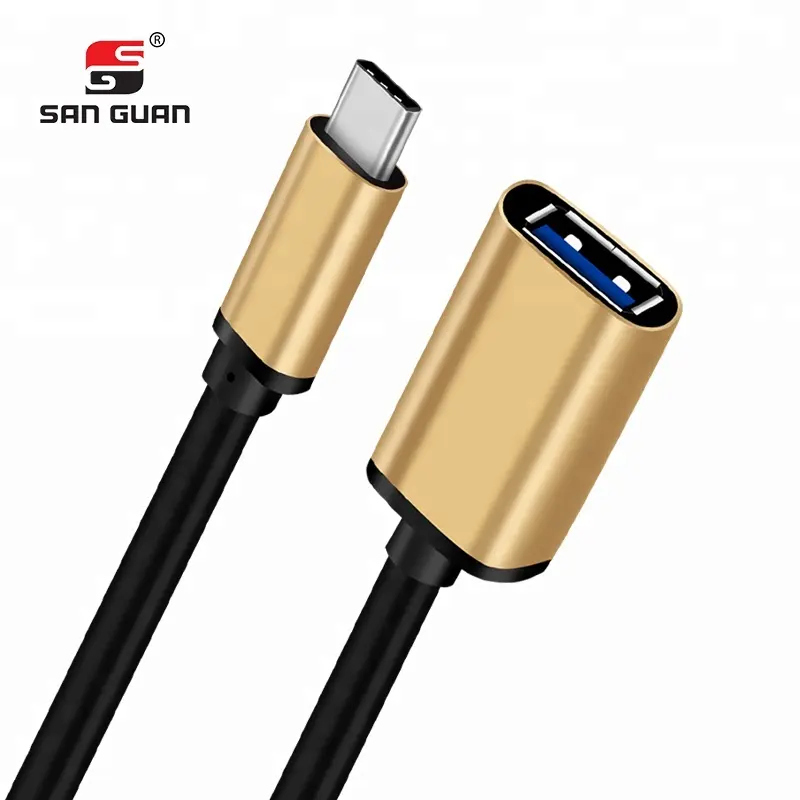 Alta Qualidade Preço Acessível O que é OTG USB3.0 para C Fêmea Conector de Carregamento rápido USB OTG USB 3.0