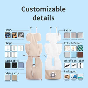 Anjuny, forro de seguridad para cochecito de bebé, cojín de lino para cochecito, almohadilla de cochecito transpirable para bebé, forro de asiento de cochecito de refrigeración - Product Image 3