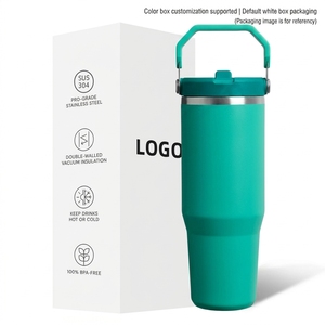 Vaso Térmico Personalizado de 30oz con Tapa Abatible, Pajita y Asa, de Acero Inoxidable de Doble Pared con Aislamiento al Vacío, Botella de Agua - Product Image 5