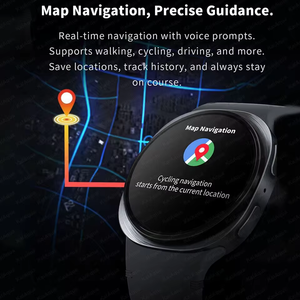 Montres intelligentes GPS HD8 Mini 40MM pour hommes et femmes, sport, fréquence cardiaque, appel Bluetooth, NFC, étanche IP68, boussole, montre connectée - Product Image 3