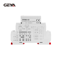Relais à verrouillage de mémoire SPDT 16A pour montage sur rail DIN miniature GRM8-02 AC230V AC/DC12-240V